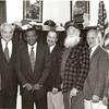 This picture was taken on Lobby Day at the State Senate in Albany. From L-R = Chapter President Jim Brown,Senator Ron Stafford, Boxing Great Floyd Patterson, Gary Murphy,John Svandrlik,Ned Foote, & Ed Mazzochi