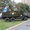 There were military vehicles at the show also like this Army Gun Truck